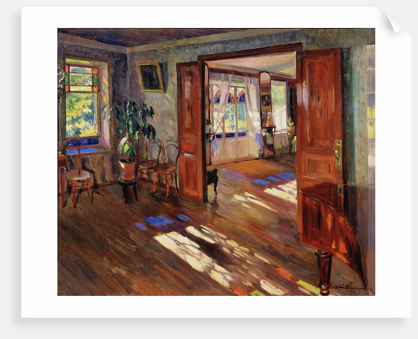 In a house, 1914 by Sergei Arsenyevich Vinogradov