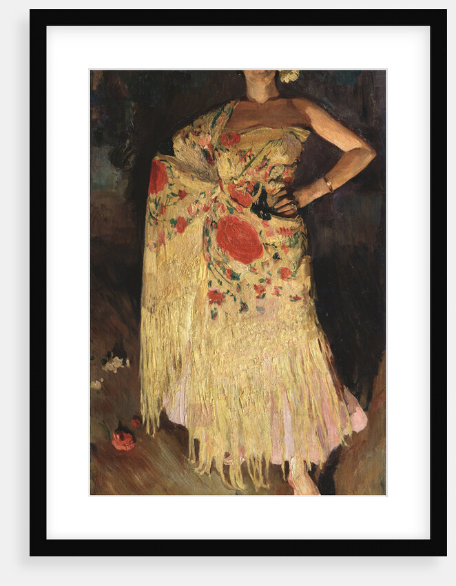 A dancer, 1903 by Sergei Arsenyevich Vinogradov