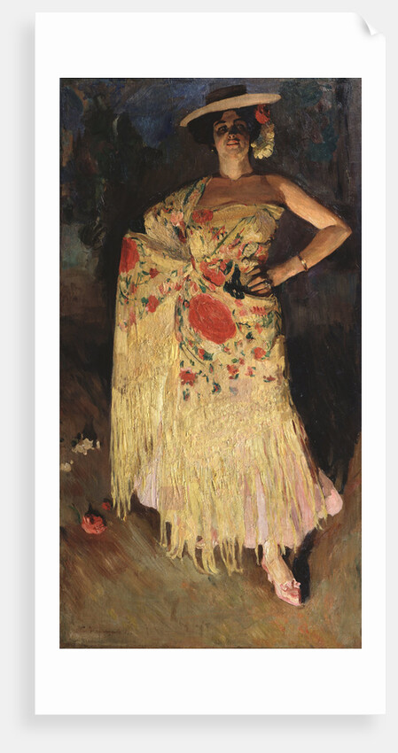 A dancer, 1903 by Sergei Arsenyevich Vinogradov