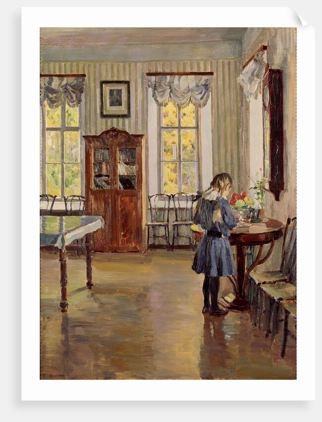 In a house, 1913 by Sergei Arsenyevich Vinogradov
