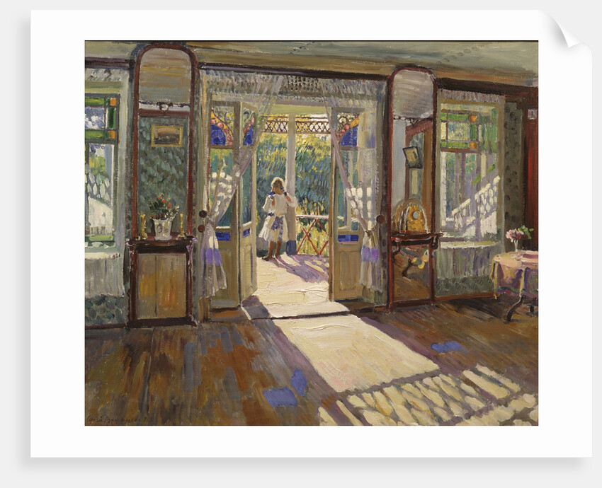 In a house, 1913 by Sergei Arsenyevich Vinogradov