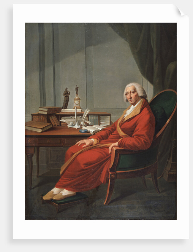 Portrait of the Imperial Chancellor of Russia Count Ivan Osterman (1725 - 1811), 1813 by Michail Fyodorovich Voinov