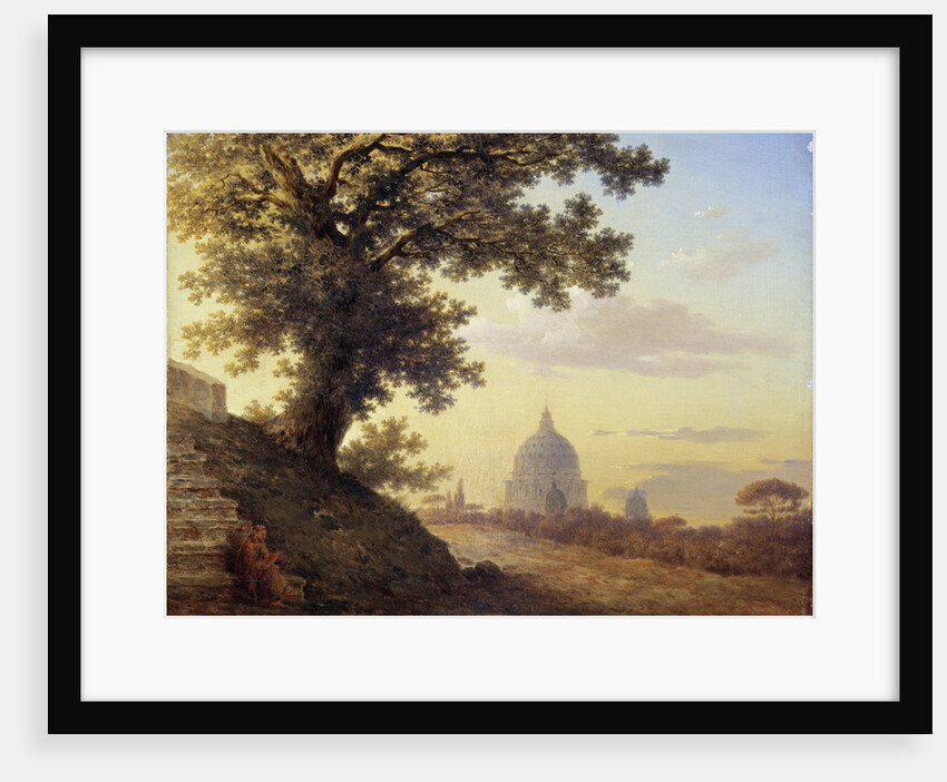 The Torquato Tassos Oak in Rome, 1848 by Maxim Nikiphorovich Vorobyev