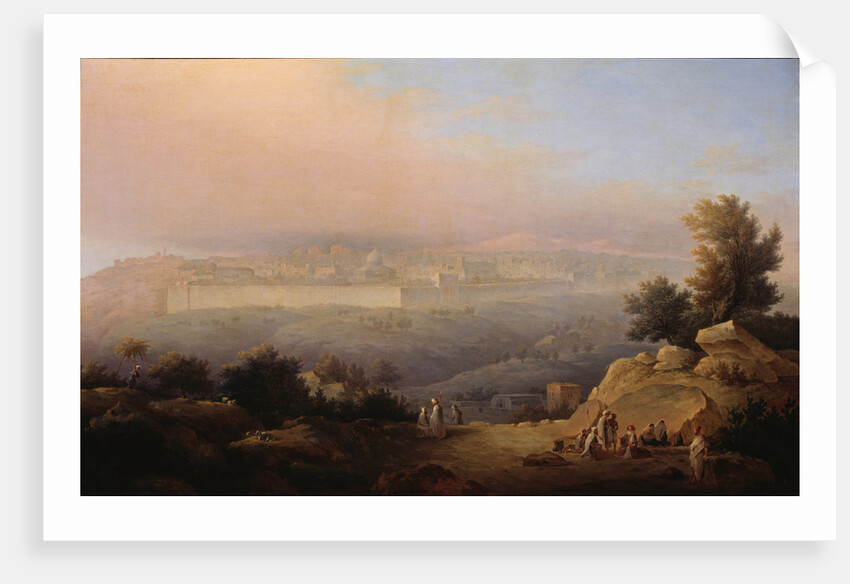 Jerusalem, 1849 by Maxim Nikiphorovich Vorobyev
