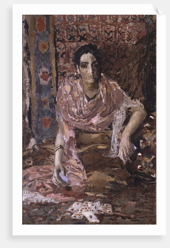 Fortune-teller, 1895 by Mikhail Alexandrovich Vrubel