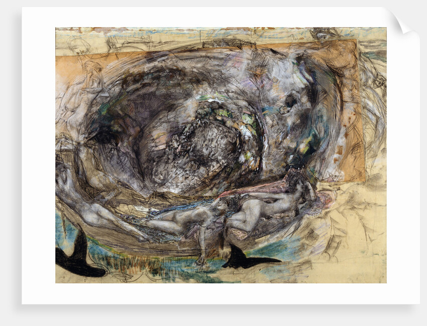 Shades of a lagoon, 1905 by Mikhail Alexandrovich Vrubel