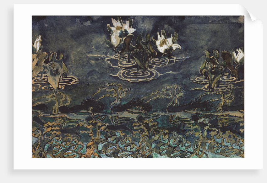 Water Lilies by Mikhail Alexandrovich Vrubel