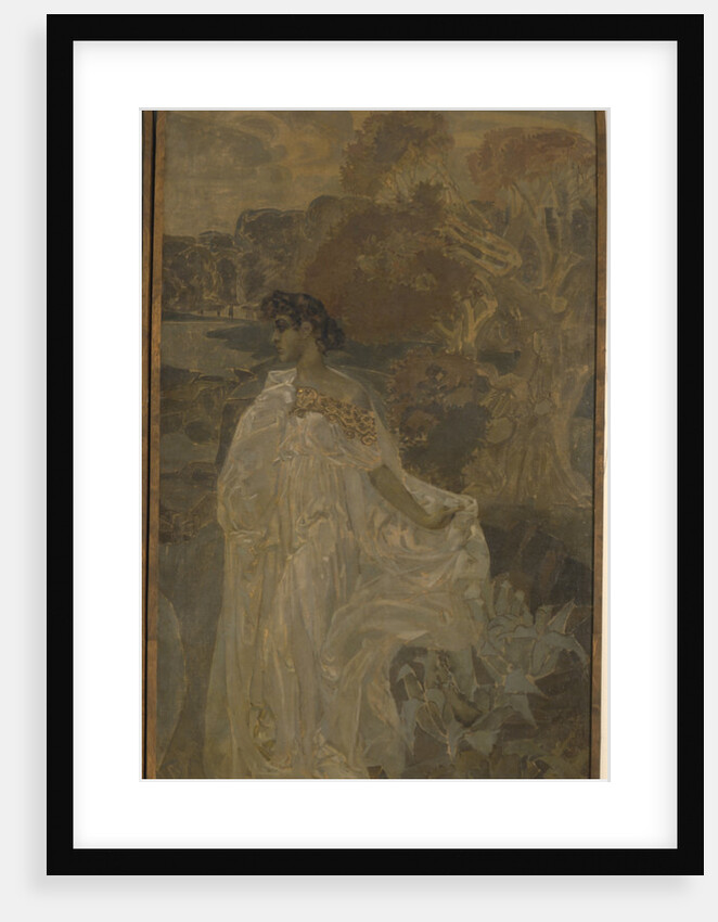 Minerva (Triptych The Judgment of Paris), 1893 by Mikhail Alexandrovich Vrubel