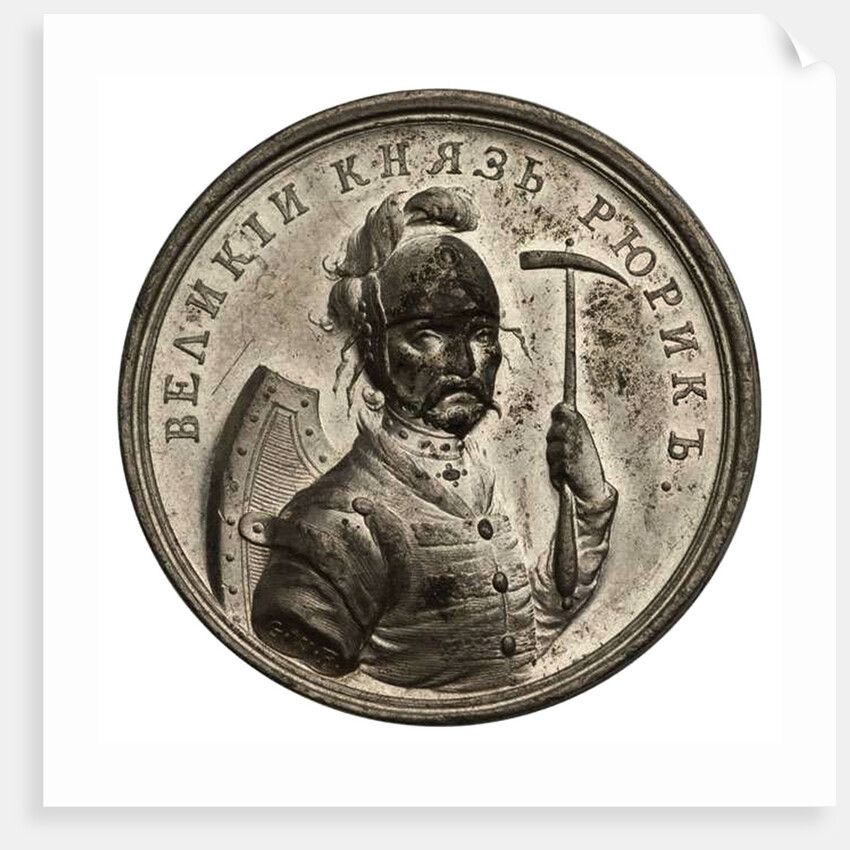 Prince Rurik, founder of Kievan Rus by Georg Christian Waechter