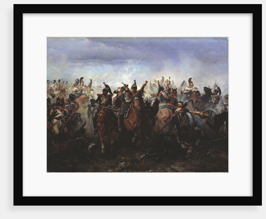 The battle of Fer-Champenois on March 13, 1814, 1891 by Gottfried Willewalde
