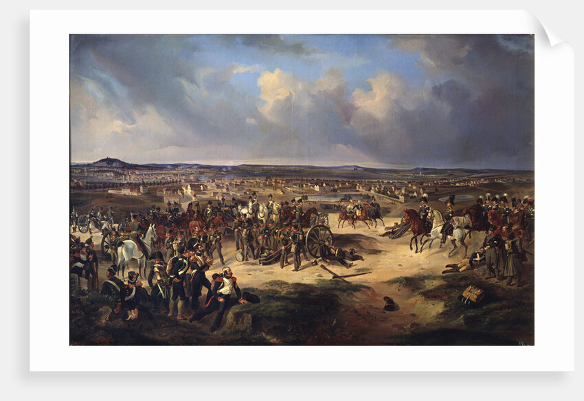 The Battle of Paris on March 17, 1814, 1834 by Gottfried Willewalde