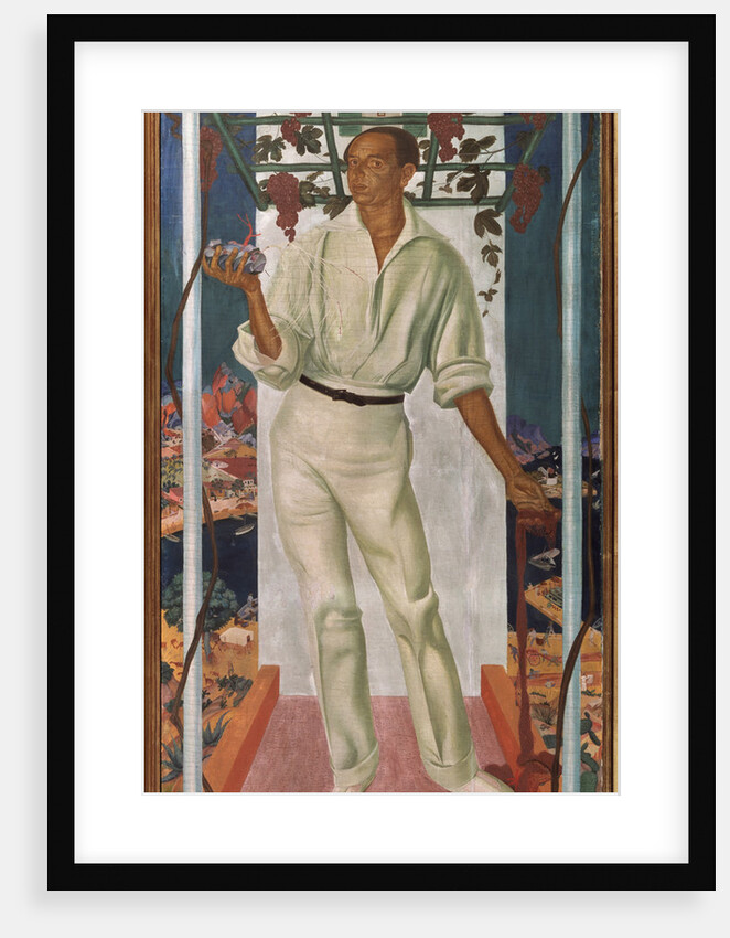 Portrait of the Mexican artist Roberto Montenegro Nervo, 1915 by Alexander Yevgenyevich Yakovlev