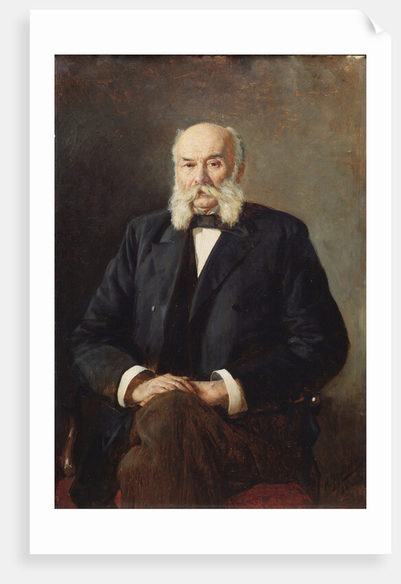 Portrait of the author Ivan Goncharov, 1888 by Nikolai Alexandrovich Yaroshenko