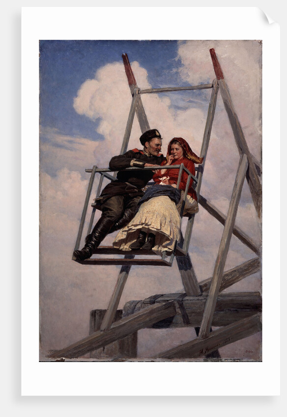 On the Swing, 1888 by Nikolai Alexandrovich Yaroshenko