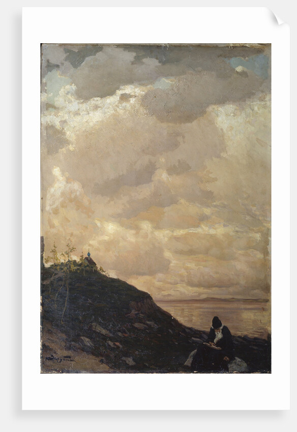 Heavenly space, 1911 by Viktor Ivanovich Zarubin