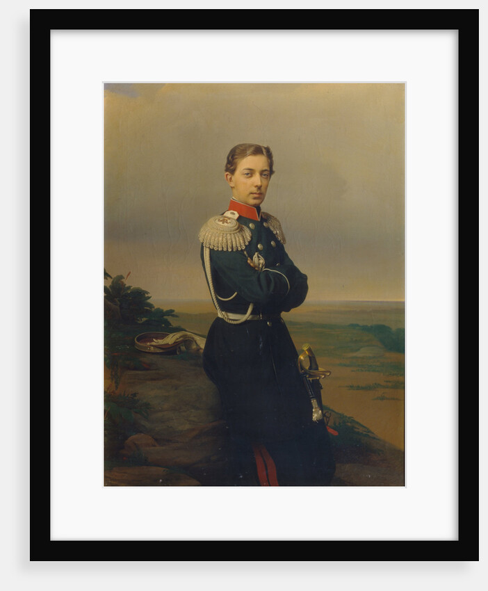 Portrait of Tsarevich Nicholas Alexandrovich of Russia (1843?1865) by Sergei Konstantinovich Zaryanko