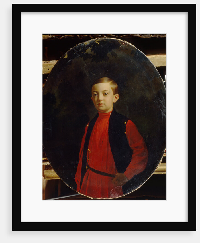 Portrait of Tsarevich Nicholas Alexandrovich of Russia (1843?1865) by Sergei Konstantinovich Zaryanko