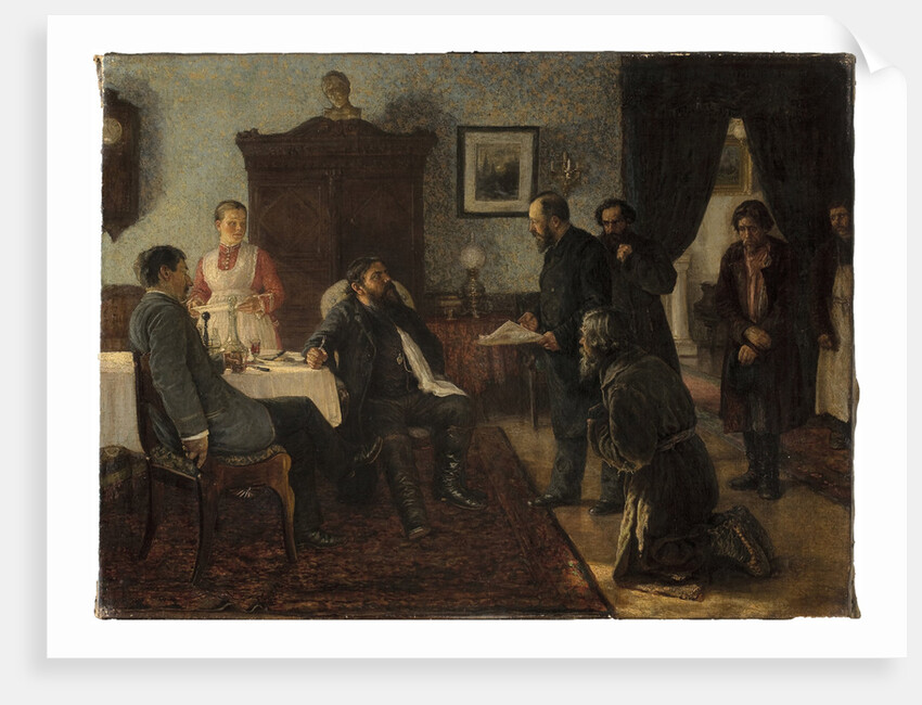 Applicants, 1888 by Firs Sergeevich Zhuravlev