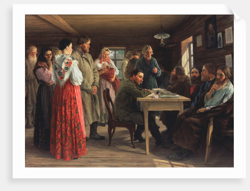 Justice of the Peace, 1888 by Mikhail Ivanovich Zoshchenko