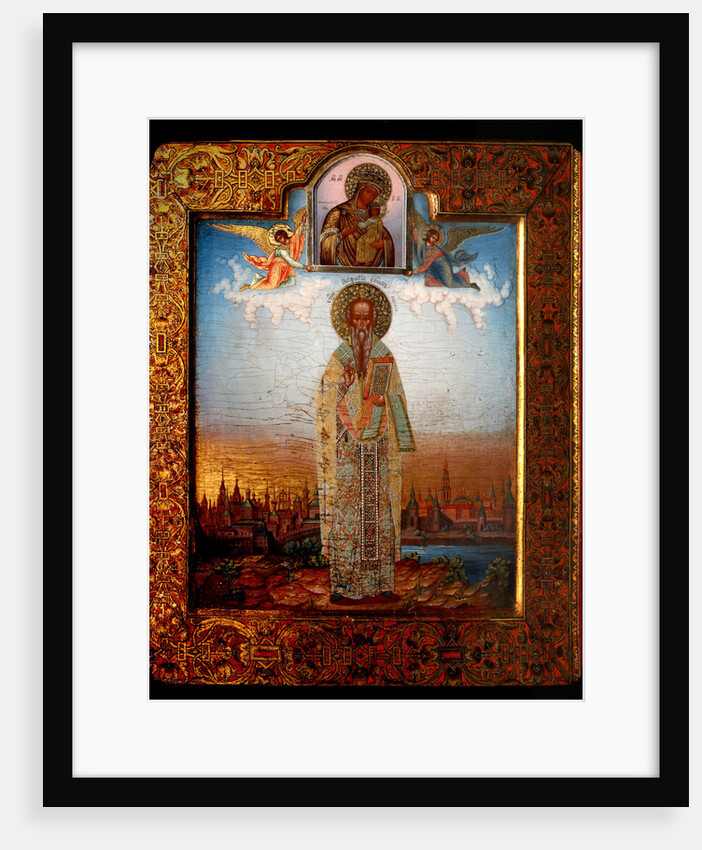 Saint Porphyrius of Gaza, End of 19th cen by Osip Semionovich Chirikov