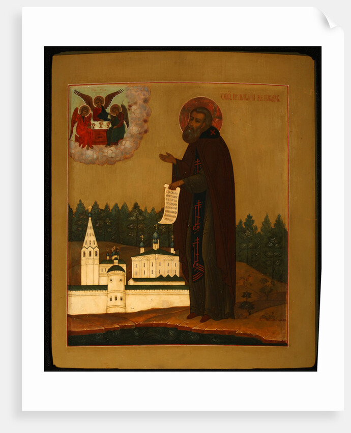 Saint Macarius of Unzha, Early 20th cen by Russian icon