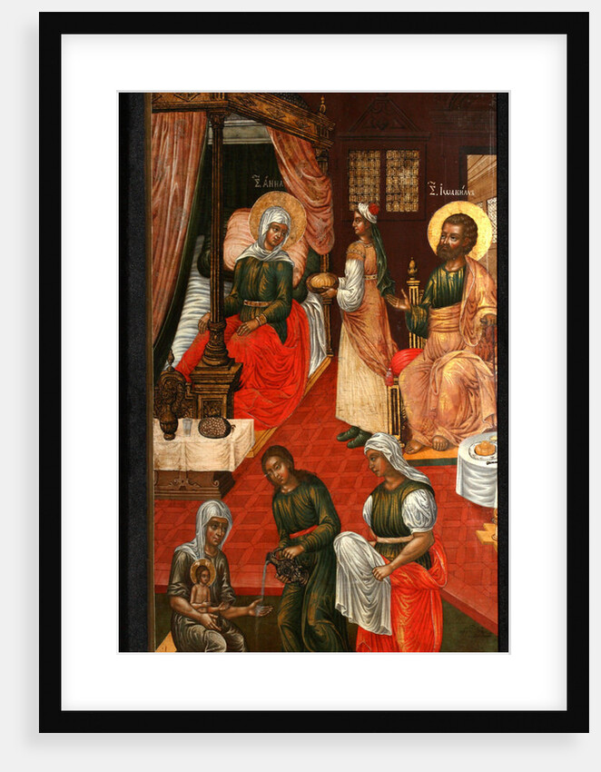 The Nativity of the Virgin, 1715 by Cornili Ulanov