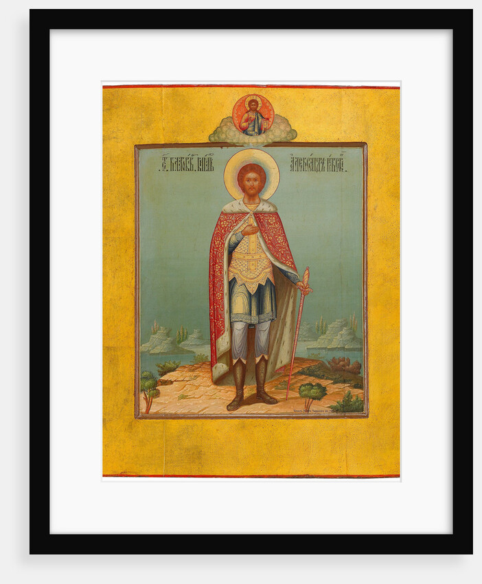 Saint Alexander Nevsky, 19th century by Osip Semionovich Chirikov