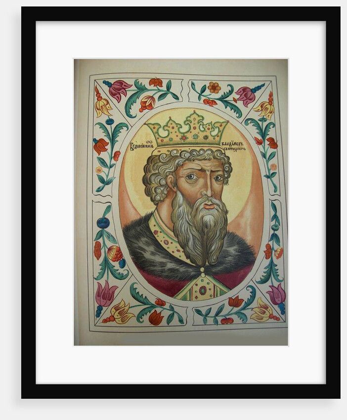 Grand Duke Vladimir Svyatoslavich by Russian Master