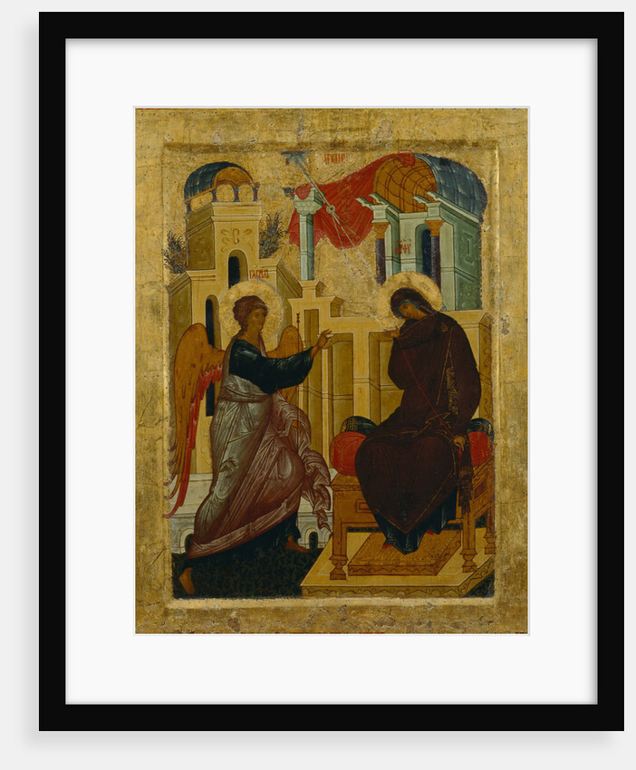 The Annunciation, 1497 by Russian icon