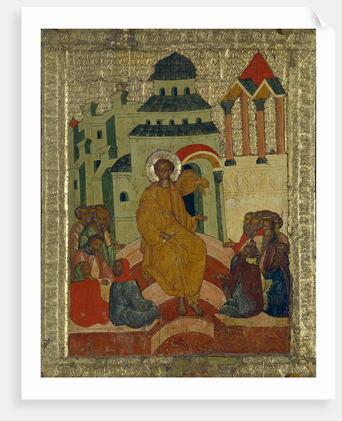 The Incredulity of Saint Thomas, 1497 by Russian icon