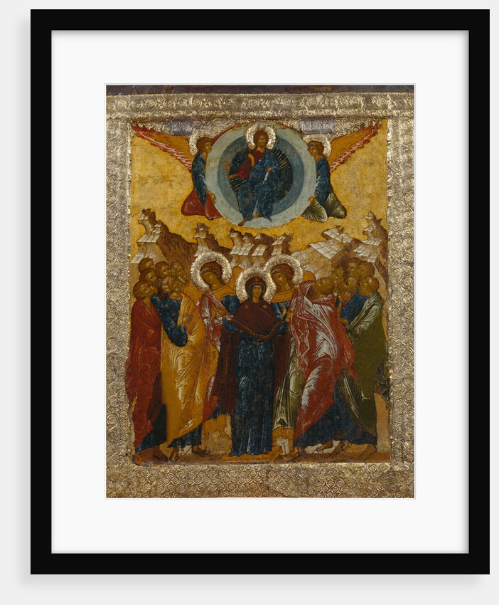 The Ascension of Christ, 1497 by Russian icon