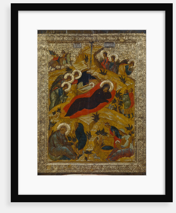 The Nativity, 1497 by Russian icon