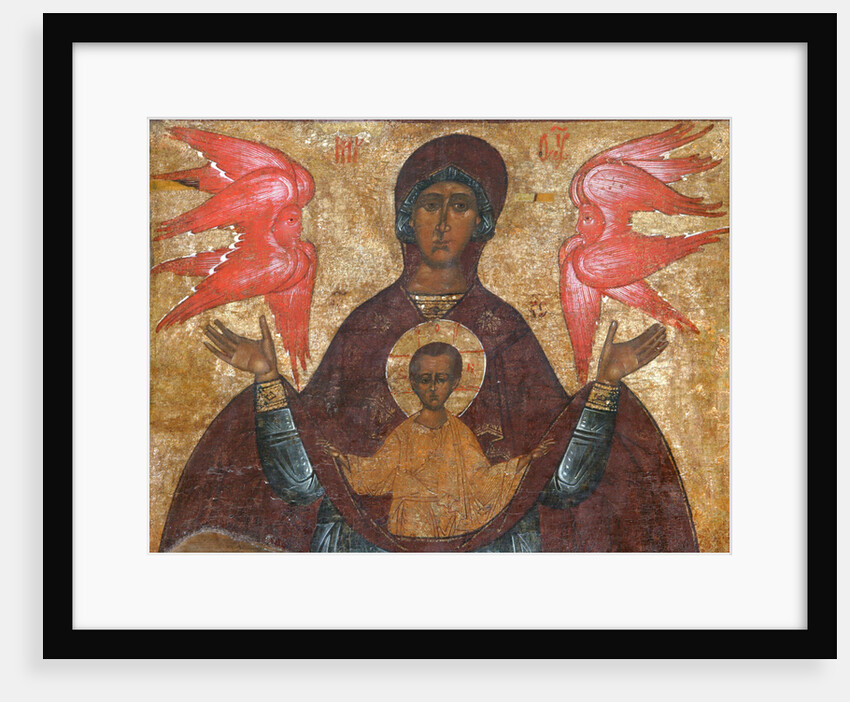 Our Lady of the Sign, 16th century by Russian icon