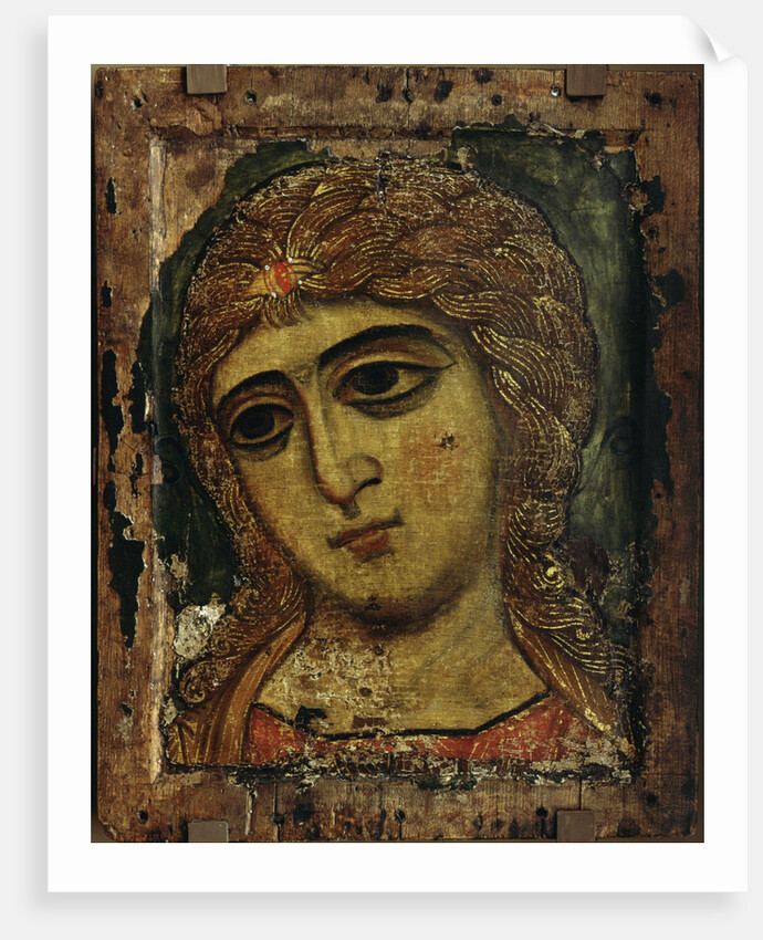 The Archangel Gabriel (The Angel with Golden Hair), ca 1200 by Russian icon