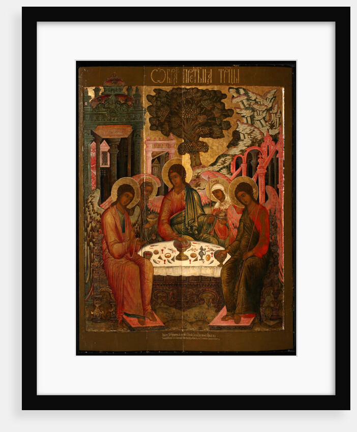 The Old Testament Trinity, 1690 by Gury Nikitin