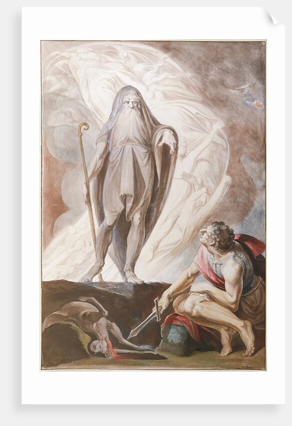 Teiresias Foretells the Future to Odysseus, 1780-1783 by Johann Heinrich Füssli