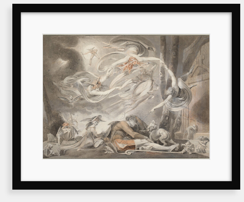 The Shepherds Dream, 1786 by Johann Heinrich Füssli