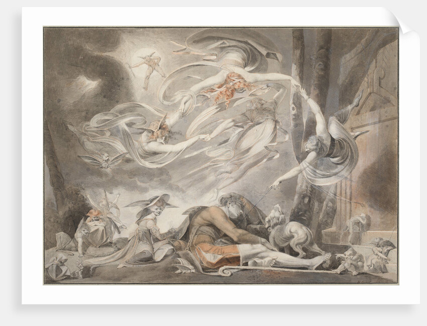 The Shepherds Dream, 1786 by Johann Heinrich Füssli