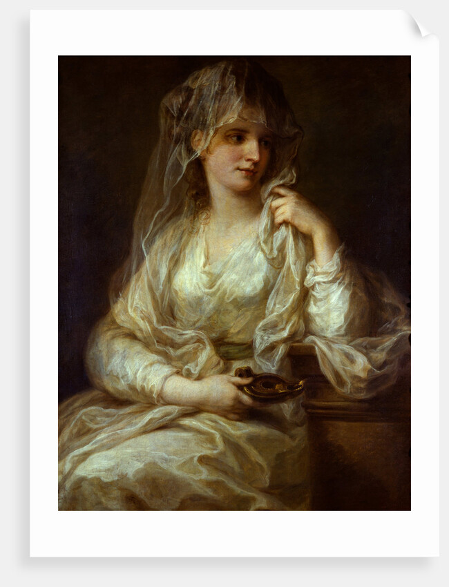 Portrait of a Lady as a Vestal Virgin, 1782 by Angelika Kauffmann