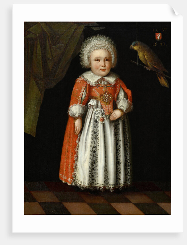 Johanna Katharina Steiger, Aged 2, 1643 by Albrecht Kauw