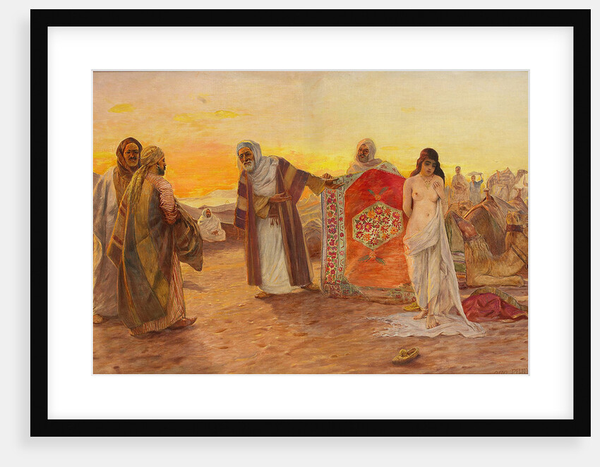 The Slave Market by Otto Pilny
