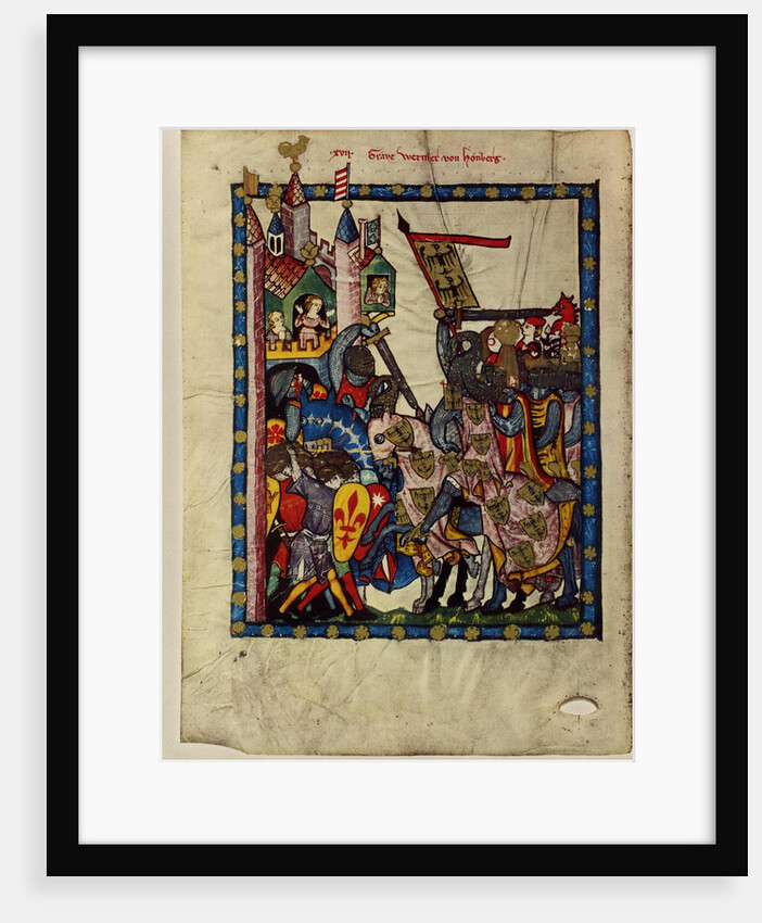 Count Wernher von Homberg by Anonymous