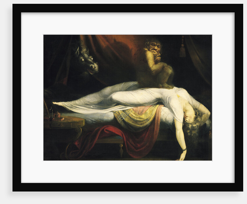 The Nightmare I, 1781 by Johann Heinrich Füssli