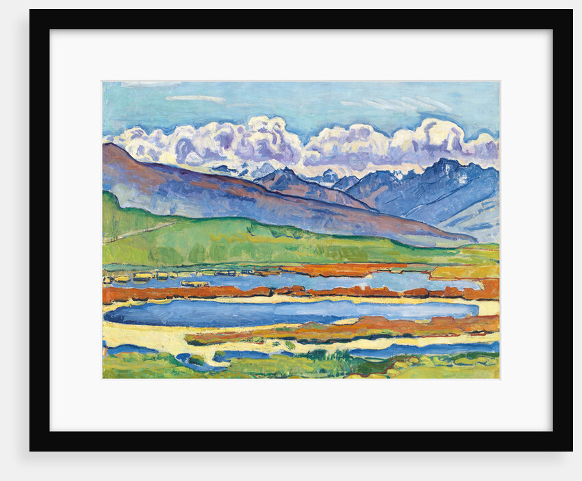 Etang long Crans-Montana by Ferdinand Hodler