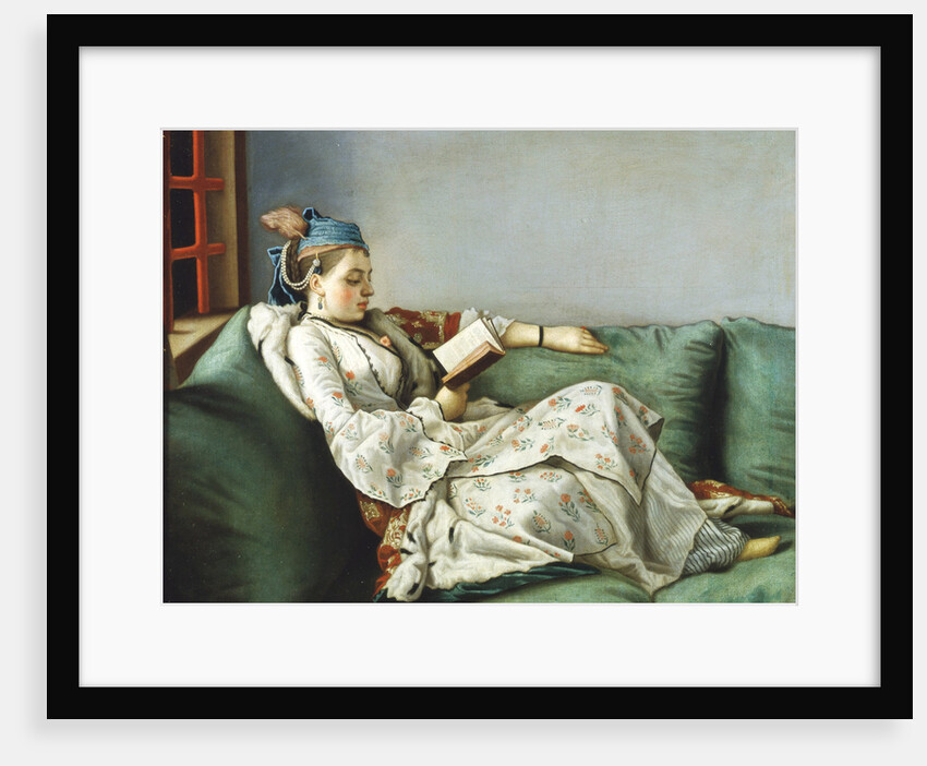 Portrait of Maria Adelaide of France in Turkish Dress, 1753 by Jean-Étienne Liotard