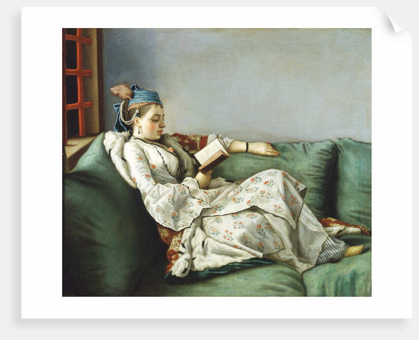 Portrait of Maria Adelaide of France in Turkish Dress, 1753 by Jean-Étienne Liotard