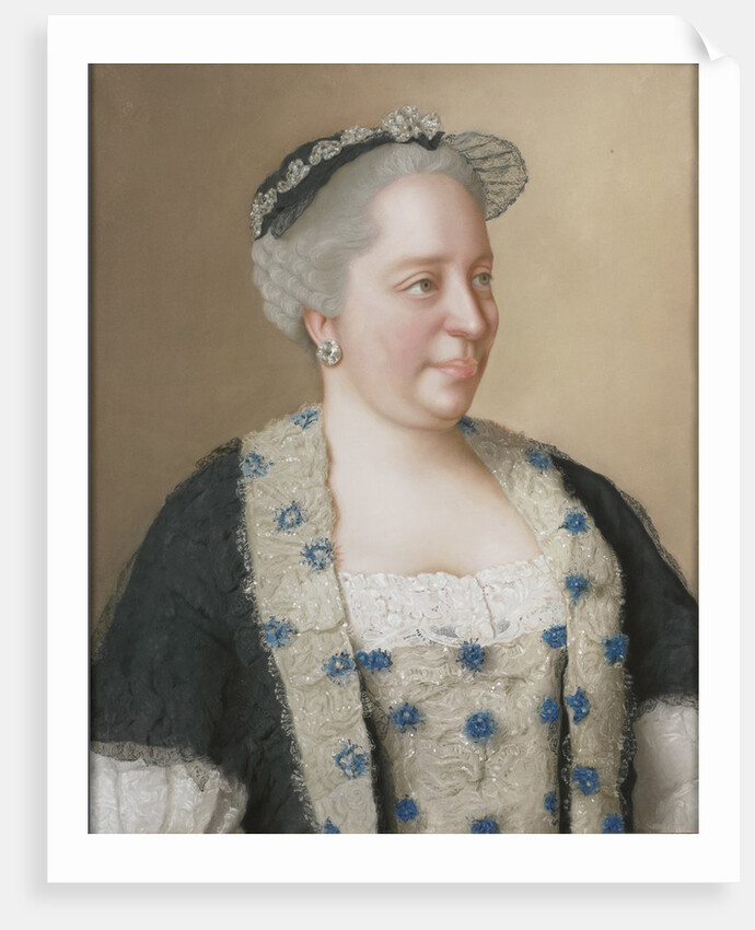 Portrait of Empress Maria Theresia of Austria, 1762 by Jean-Étienne Liotard