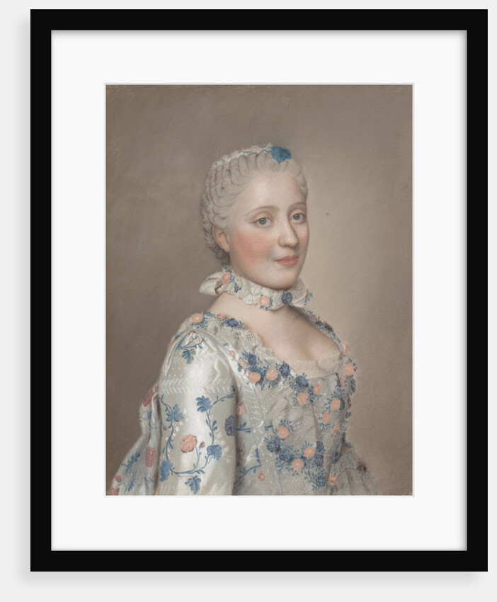 Portrait of Princess Maria Josepha of Saxony (1731?1767), 1749 by Jean-Étienne Liotard