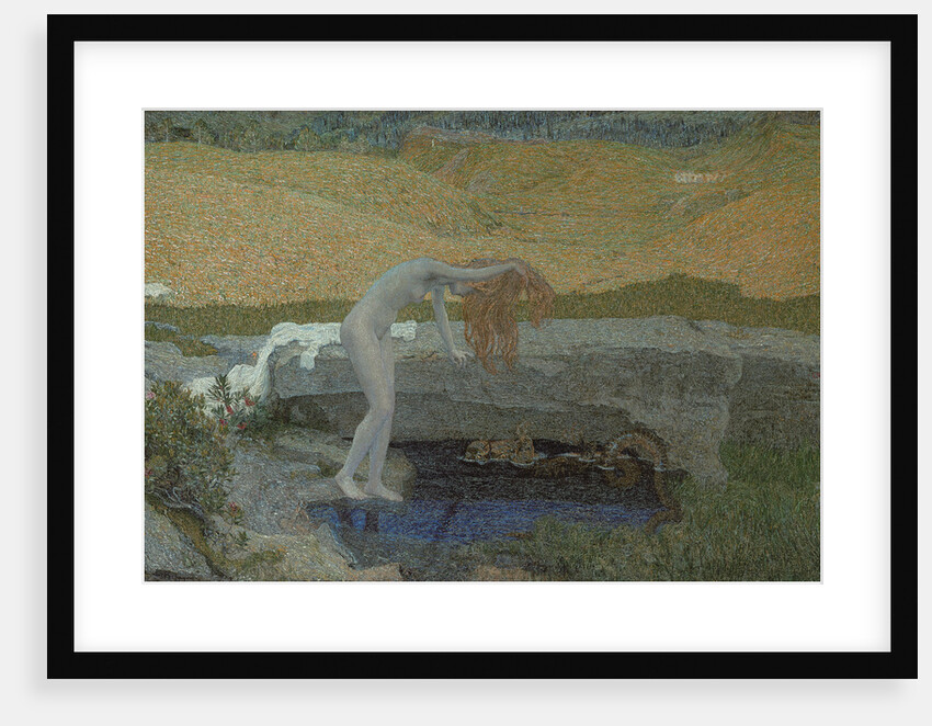 Vanity (La Vanità), 1897 by Giovanni Segantini