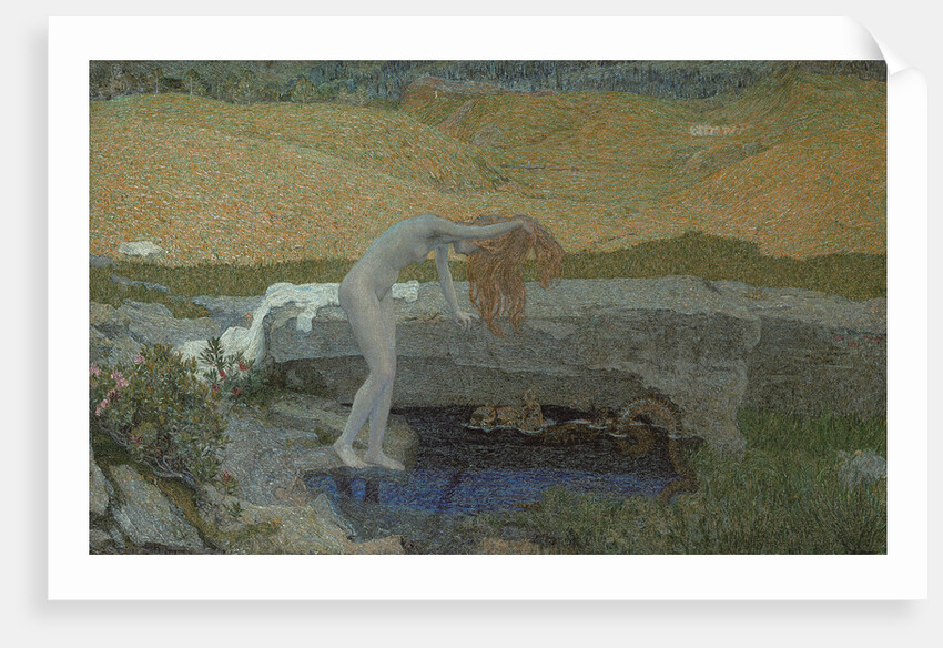 Vanity (La Vanità), 1897 by Giovanni Segantini